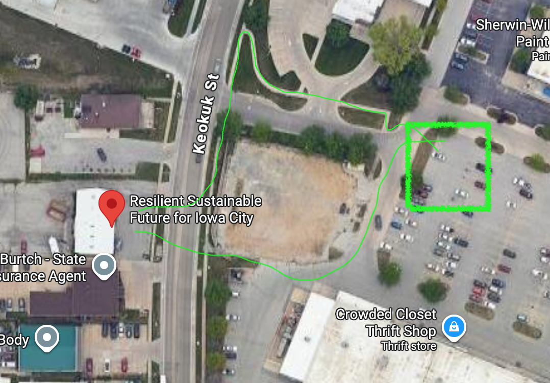 Parking map